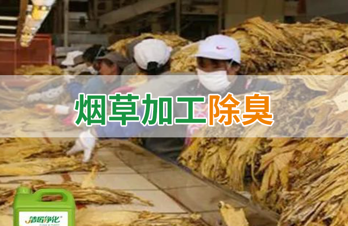 潔匠凈化·的凈工業(yè)除臭劑_煙草加工異味廢氣危害大，快速除臭就用Dejing的凈除臭劑！