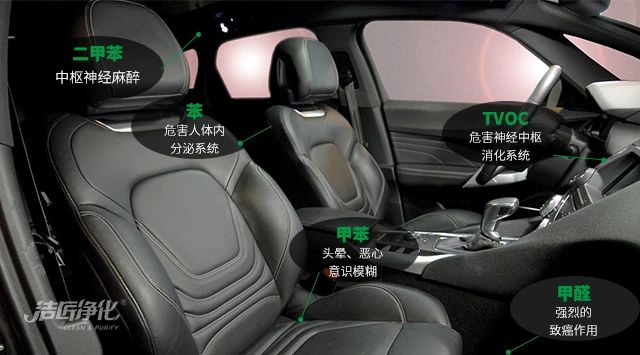 潔匠凈化·的凈工業(yè)除臭劑_汽車異味可不理？長期吸入對人體危害大！